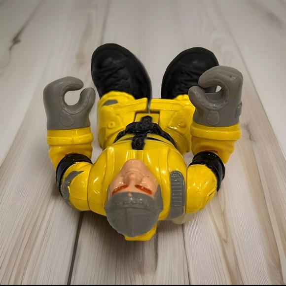 Vintage Fisher Price Rescue Heroes Hal E. Copter Action Figure 1999 Mattel - Picture 6 of 7